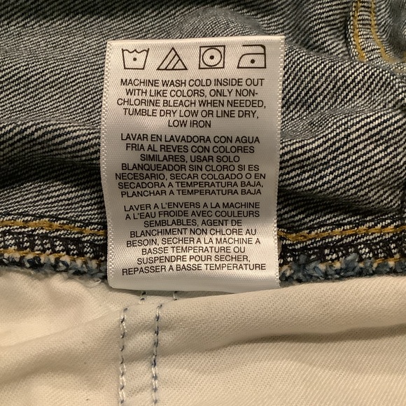 Lee vintage modern high rise midi skirt size 26 - Picture 9 of 10